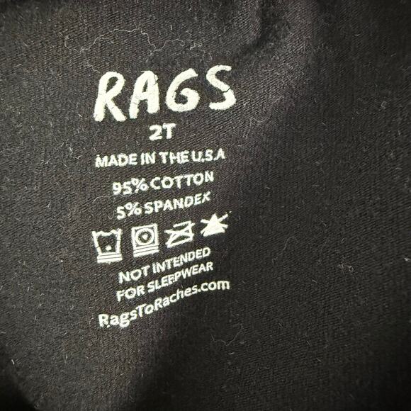 rags stay golden short sleeve toddler romper‎ 2T - Picture 3 of 3